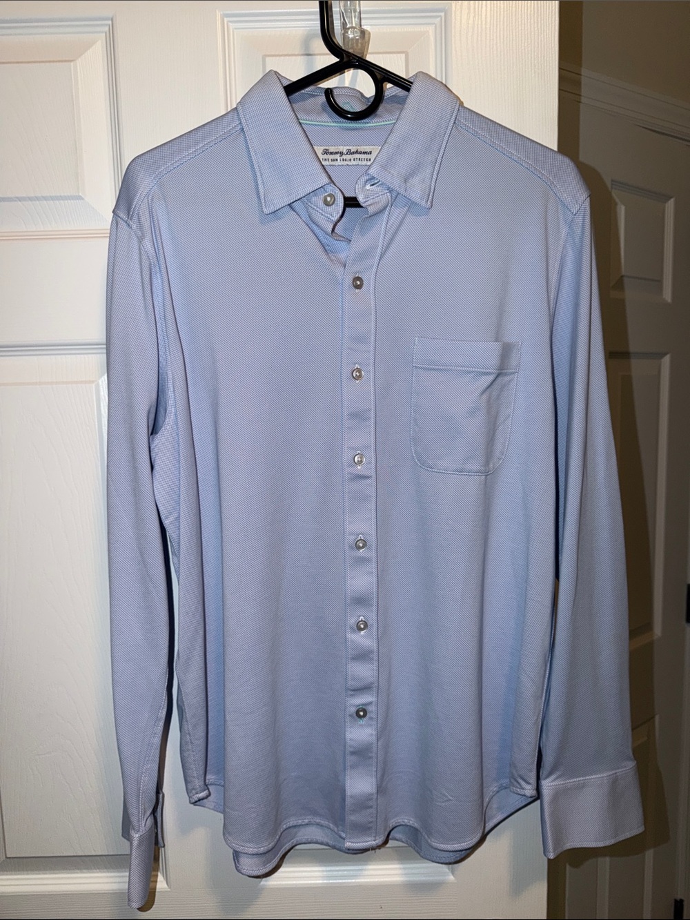 Tommy Bahama Light Blue Men's Casual Button-Down Shirt